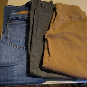 3 Pairs Of Juniors Pants Size 4 And 25